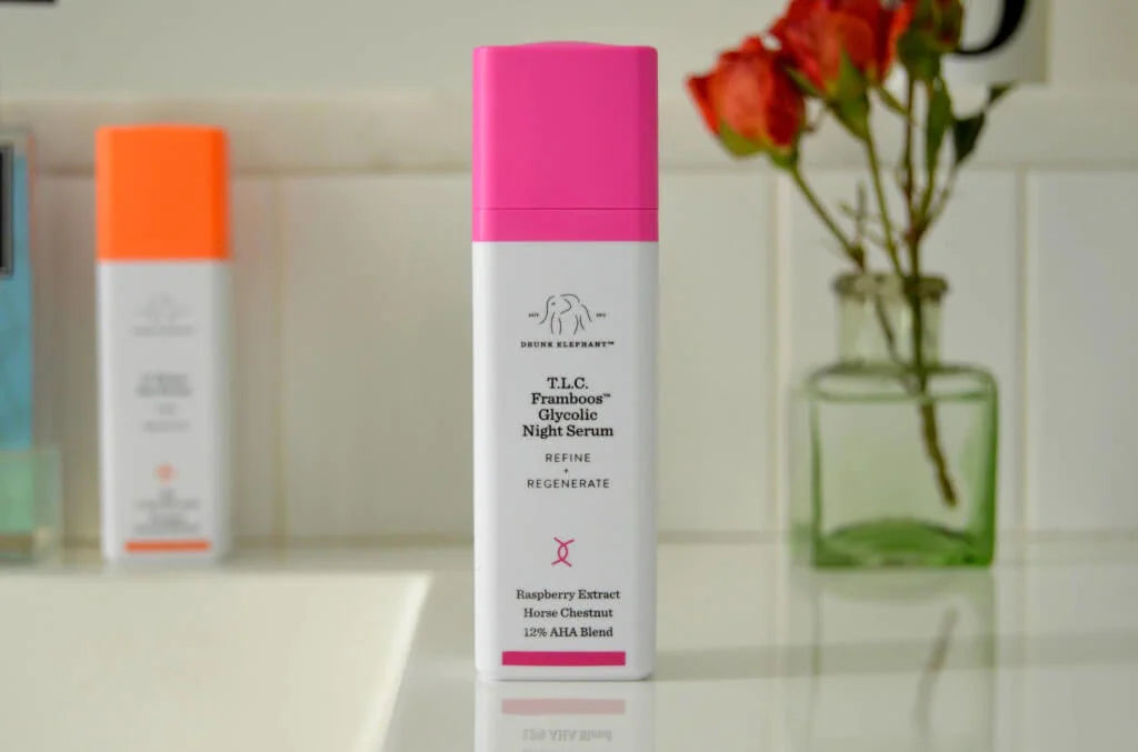 Drunk Elephant T.L.C. Framboos Glycolic Night Serum