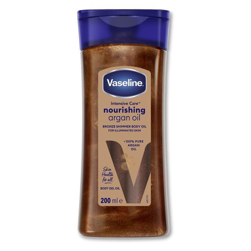 Vaseline Nourishing Argan Oil Bronze Shimmer Body Oil