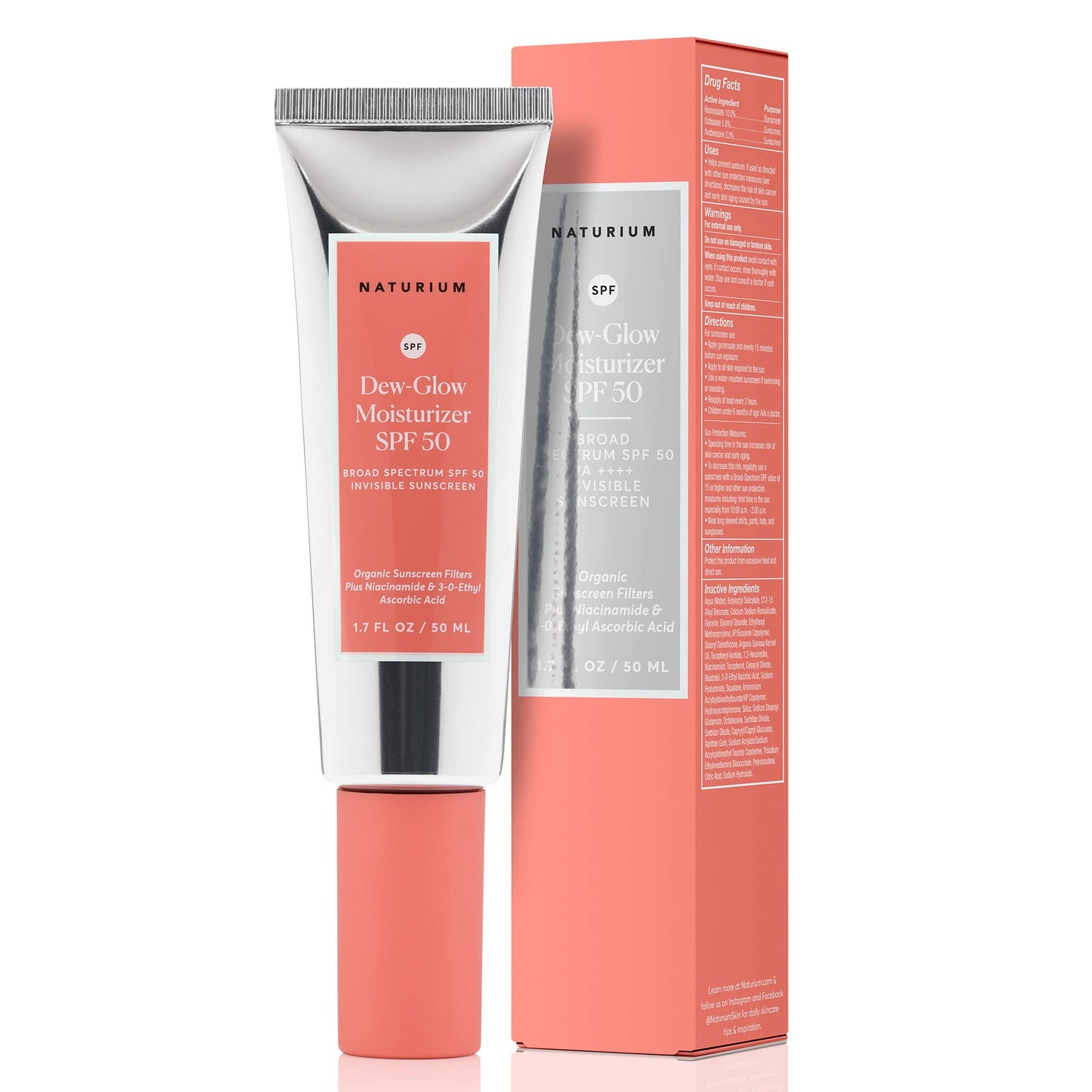 Naturium Dew-Glow Moisturizer SPF50